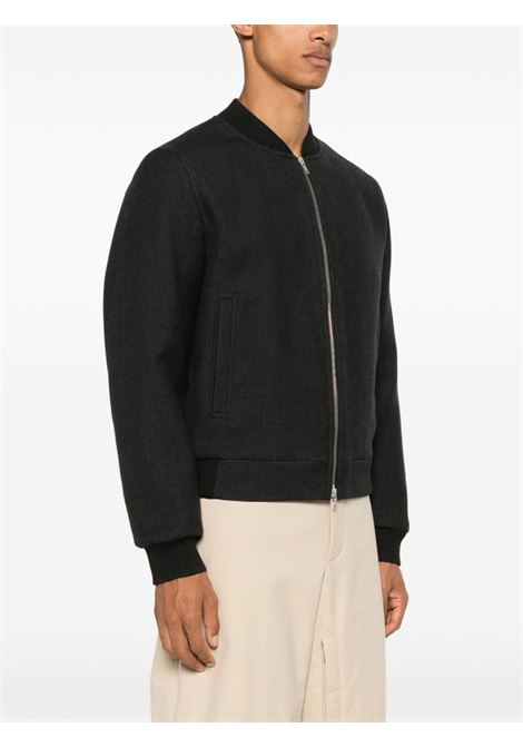 Grey Vanny wool bomber jacket Dries van noten - men DRIES VAN NOTEN | 2420205199046901